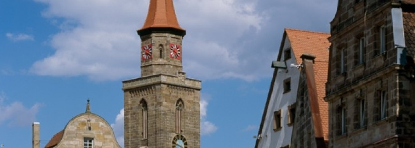 Gruener Markt mit Michel